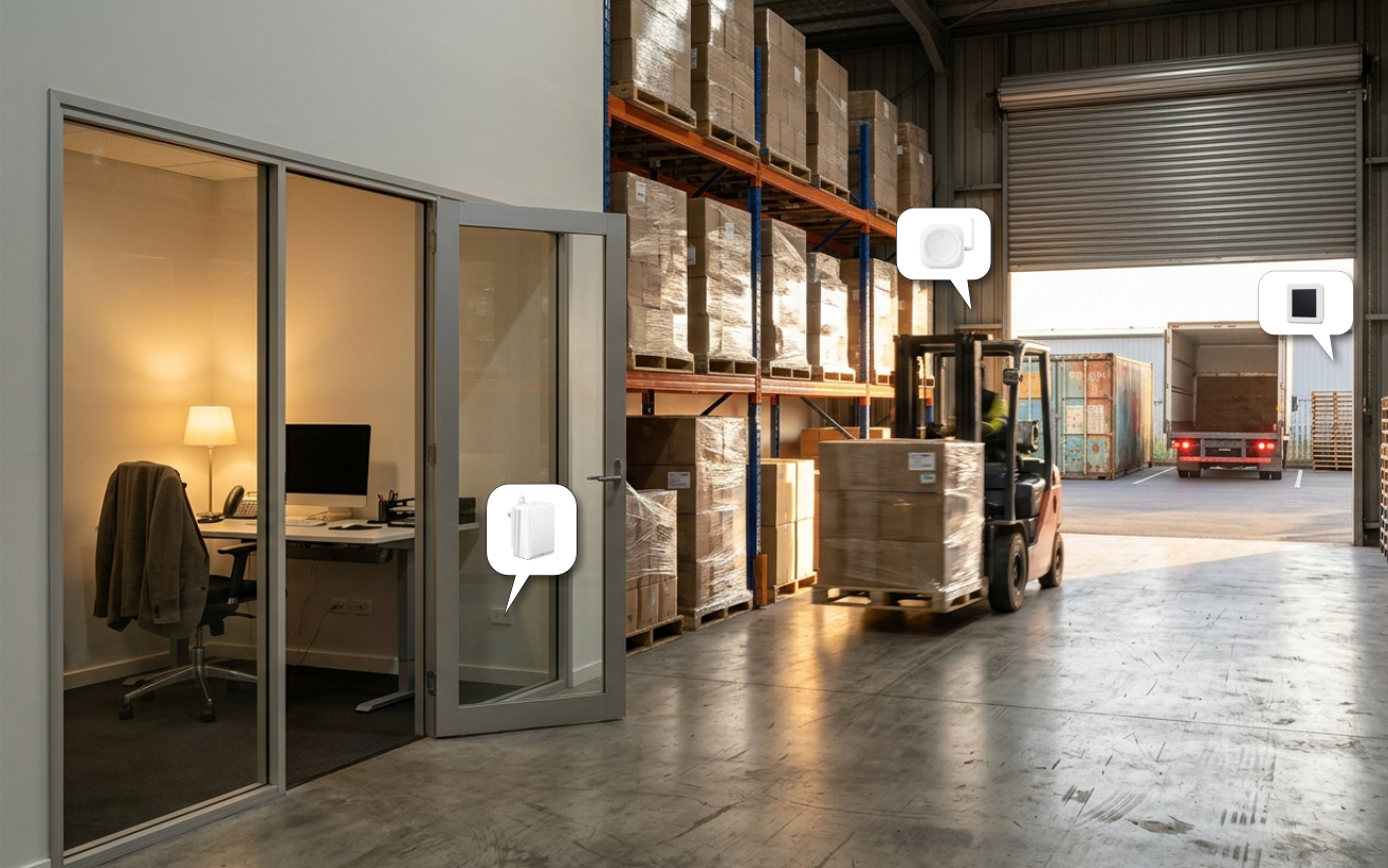 ATLASfusion BLE gateway range